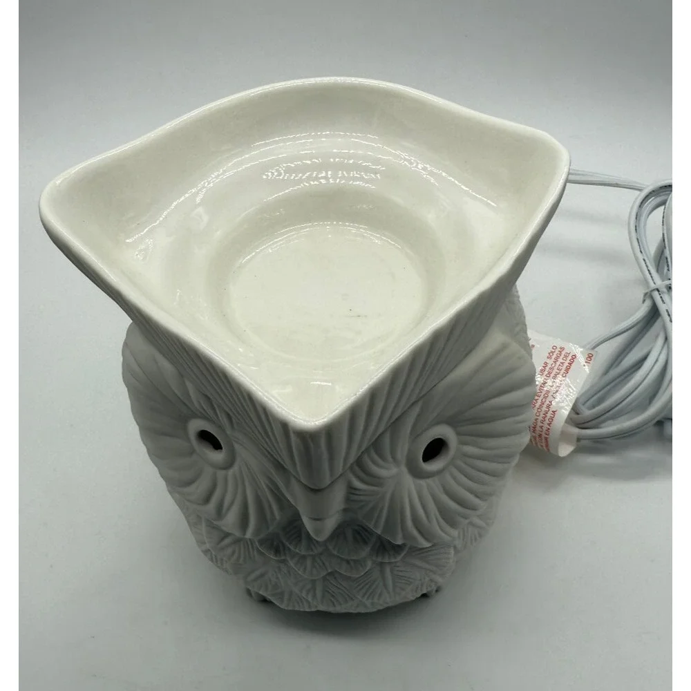 Scentsy Whoot Owl Candle Wax Warmer Full‎ Size 6